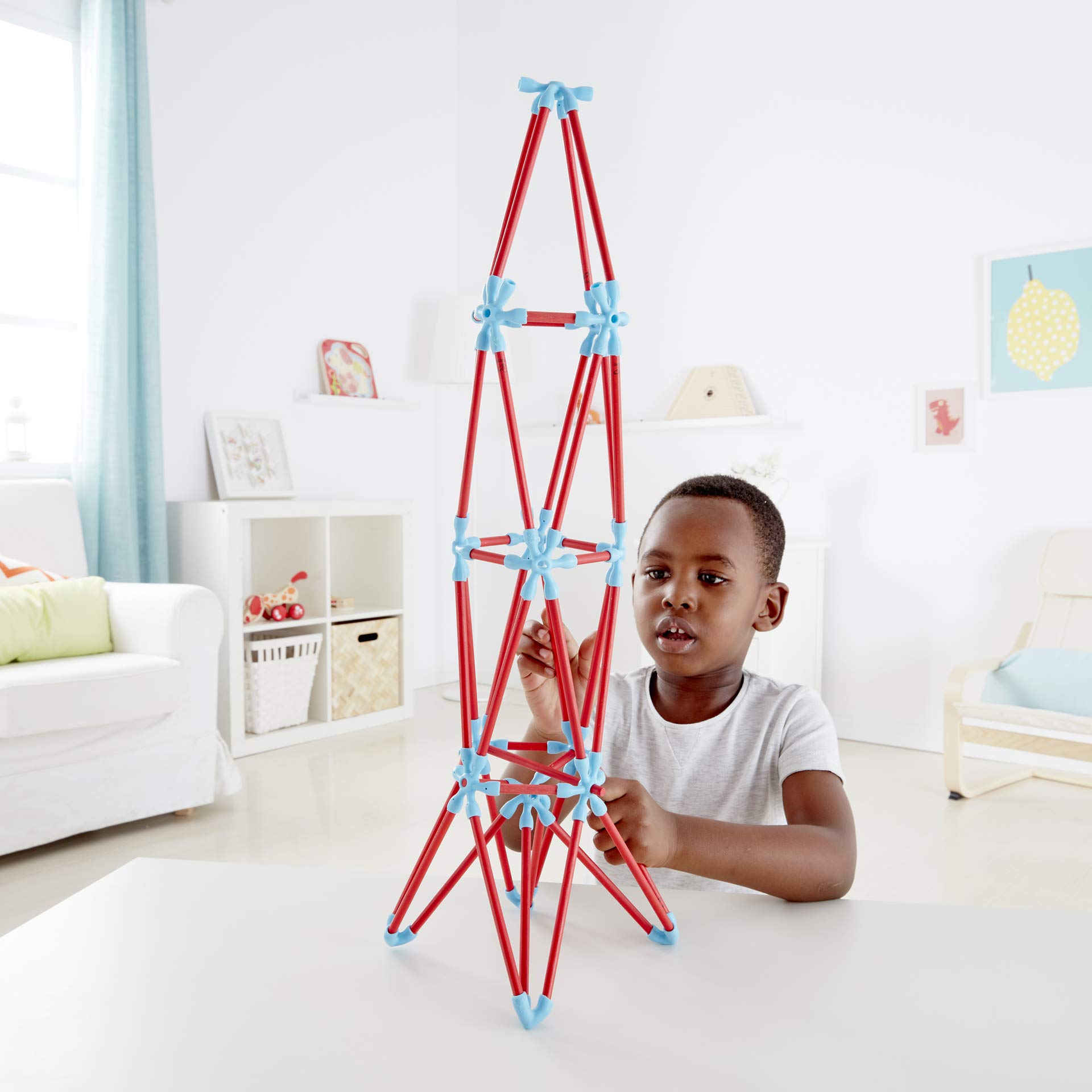 Hape E5565 Kit Creativo costruzioni bambù 10 progetti
