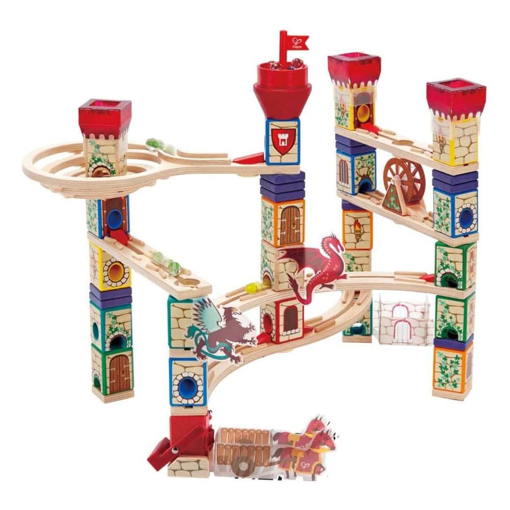 Hape E6018 Medieval Quest pista biglie castello