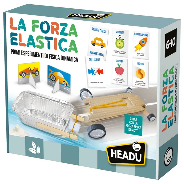 Headu Esperimenti Movimento IT53832 gioco scientifico 6-10 anni