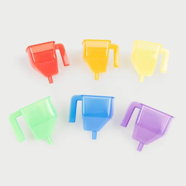 Tickit 73113 imbuti traslucidi 6 colori 18 mesi