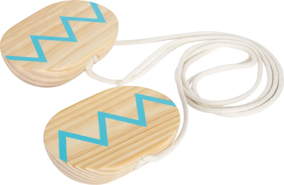 smallfoot active 12497 trampoli in legno regolabili bimbi
