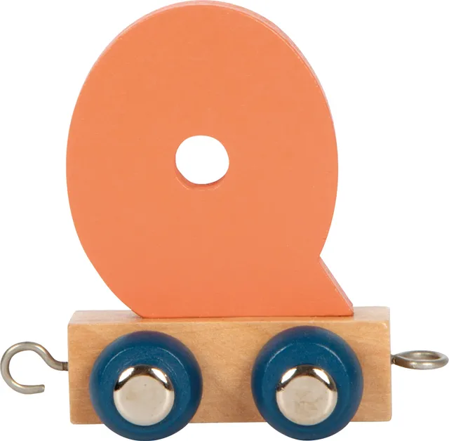 smallfoot Polare Lettera Q trenino legno per cameretta