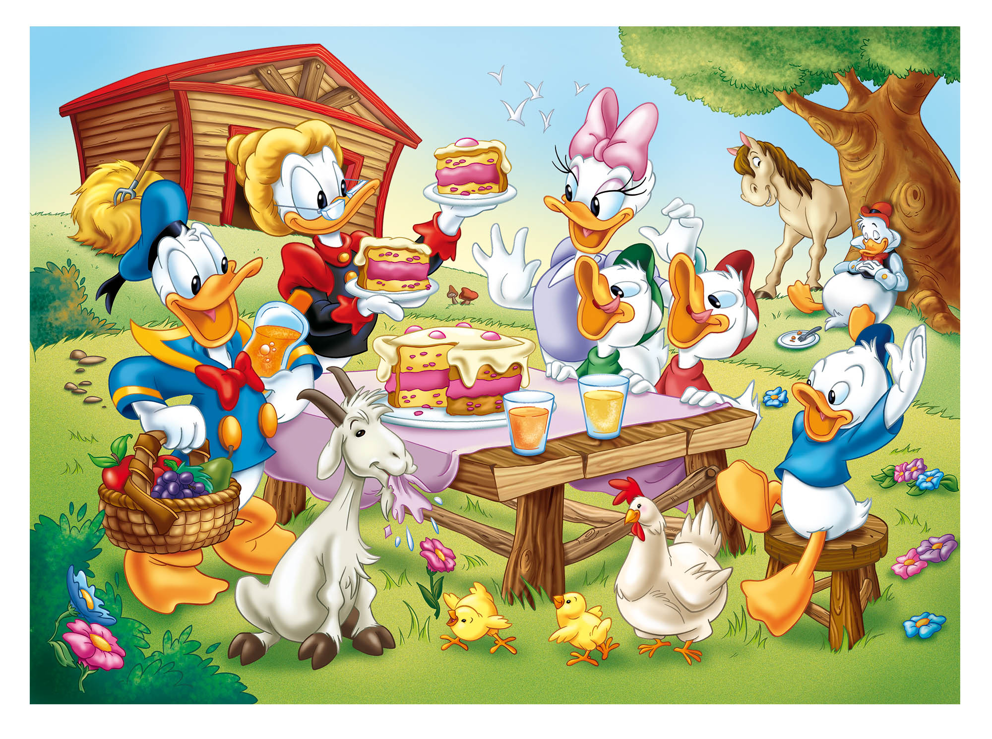 Lisciani Disney Maxi Floor 35 Mickey puzzle 35 pezzi bifacciale
