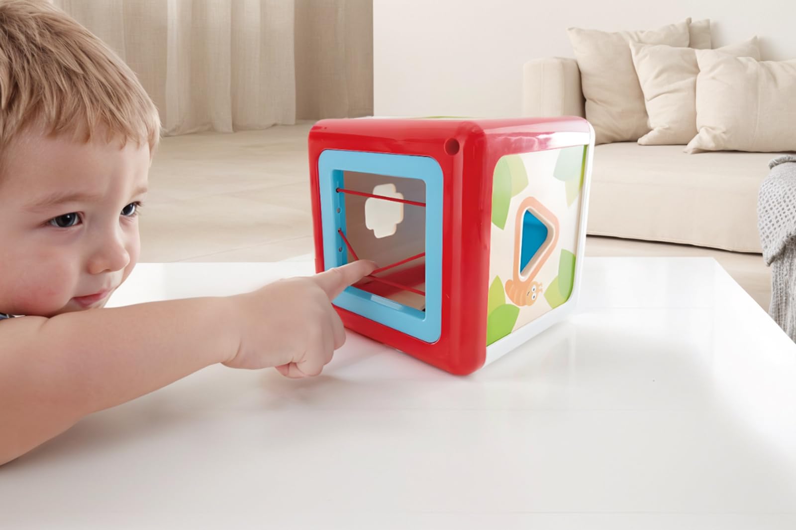 Hape Shape Sorting Box scatola forme in legno bambini