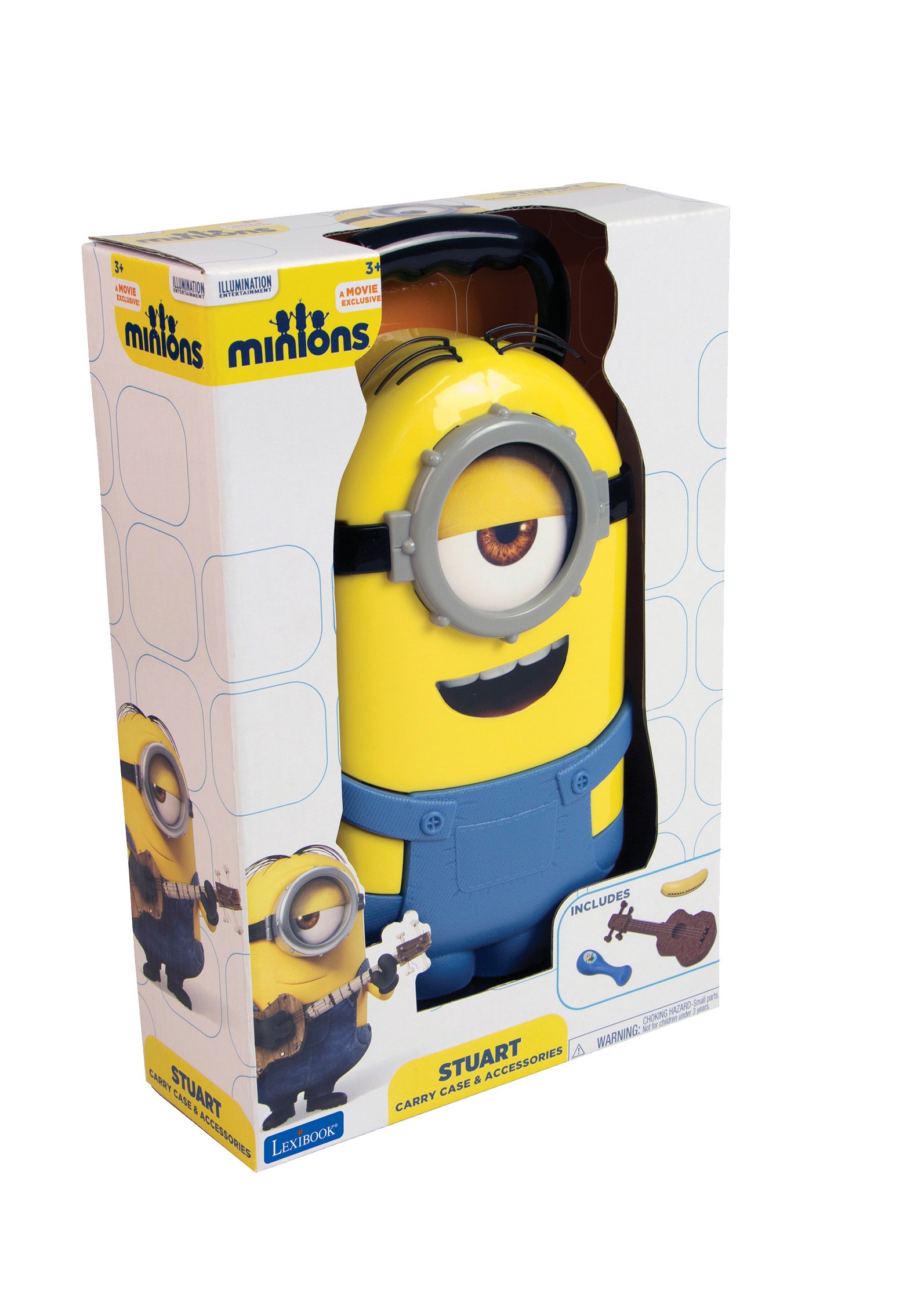 Lexibook Minions RPDES101 set musicale Stuart giallo blu