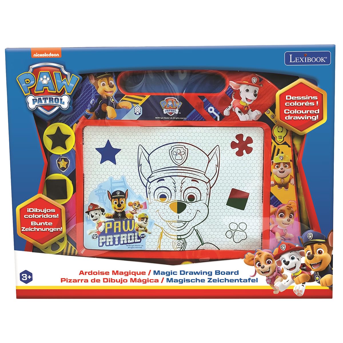 Lexibook Paw Patrol CRPA550 lavagna magica rosso blu