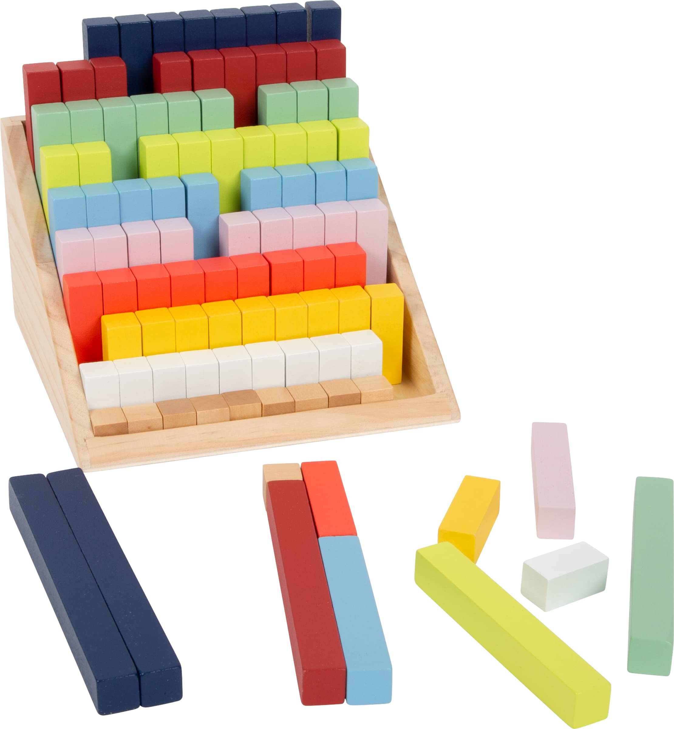 smallfoot 12214 regoli legno scatola XL 100 pezzi