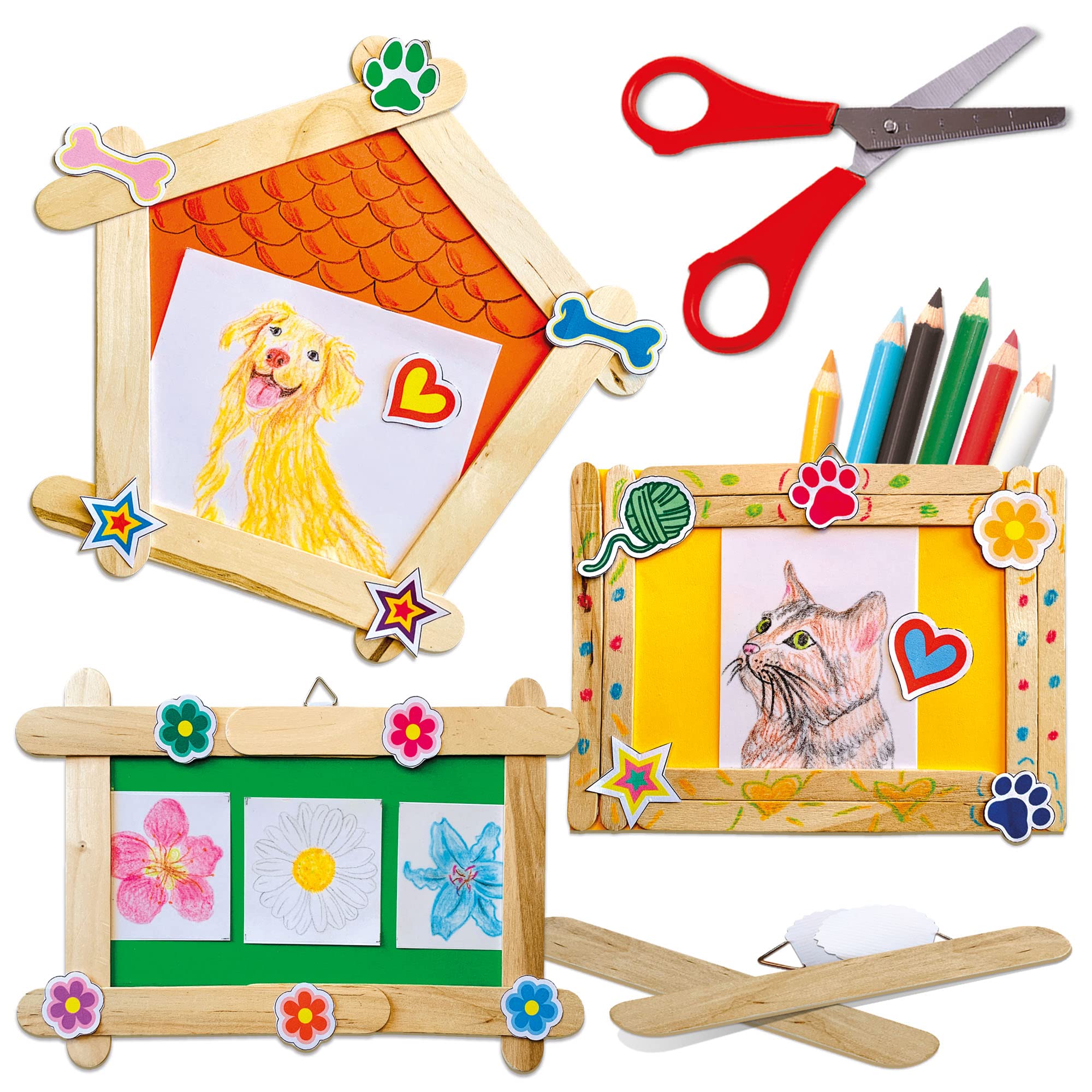 Headu Quadretti Perfetti IT53740 kit creativo 4-8 anni