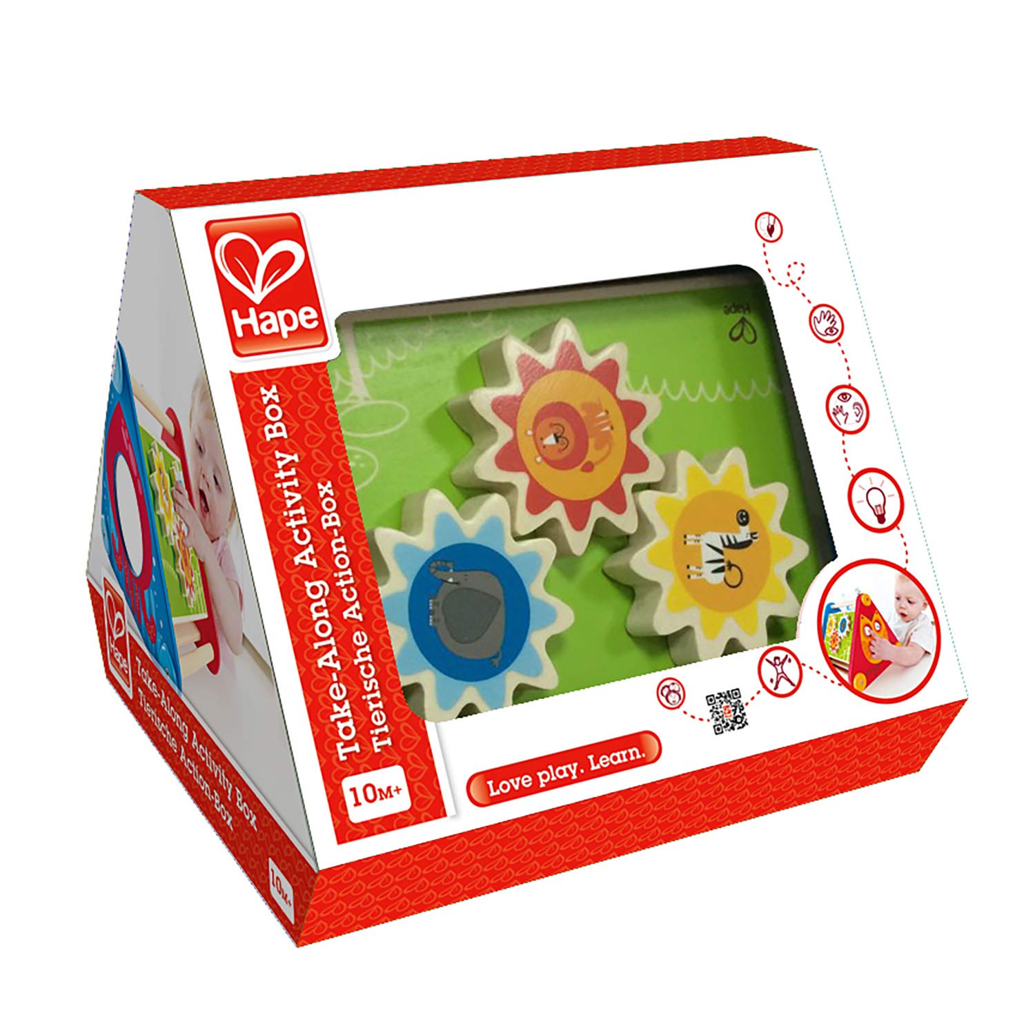 Hape E0434 Triangolo Multiattività gioco motorio multicolore