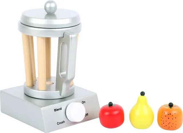 smallfoot 10596 Frullatore cucina gioco legno con frutta