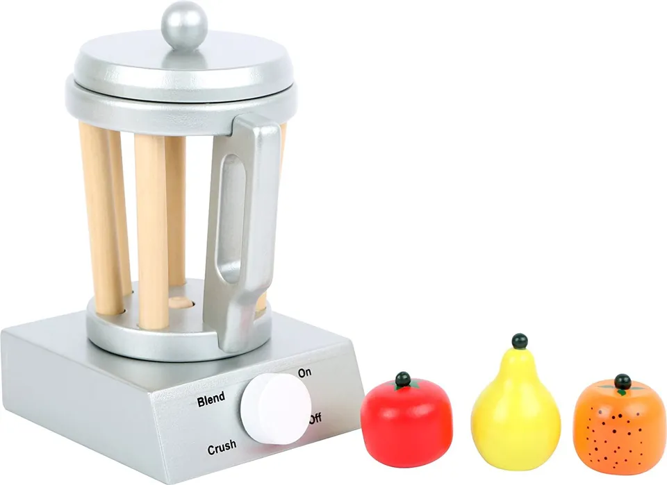 smallfoot 10596 Frullatore cucina gioco legno con frutta