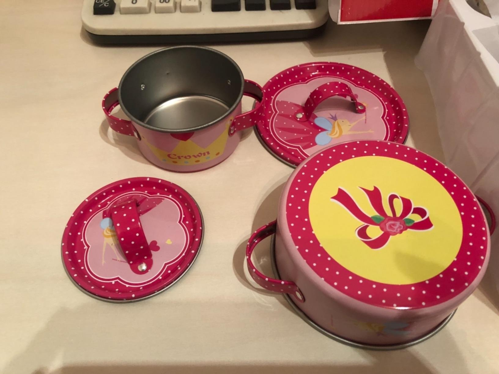 smallfoot Josephine 8970 Cucina Gioco 10 Pezzi Rosa
