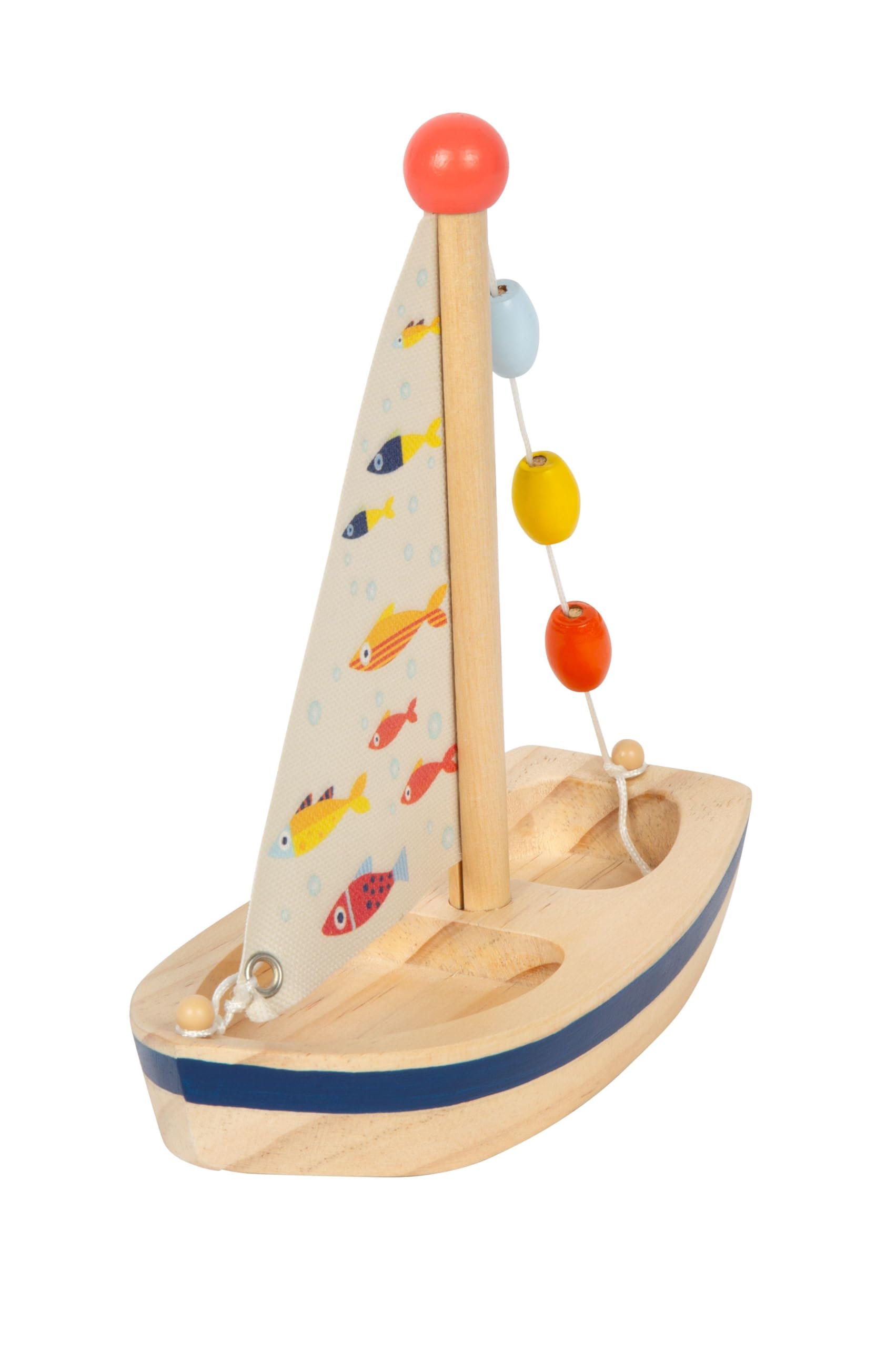 smallfoot Grande Oceano 12824 barca legno vela stoffa 2 anni