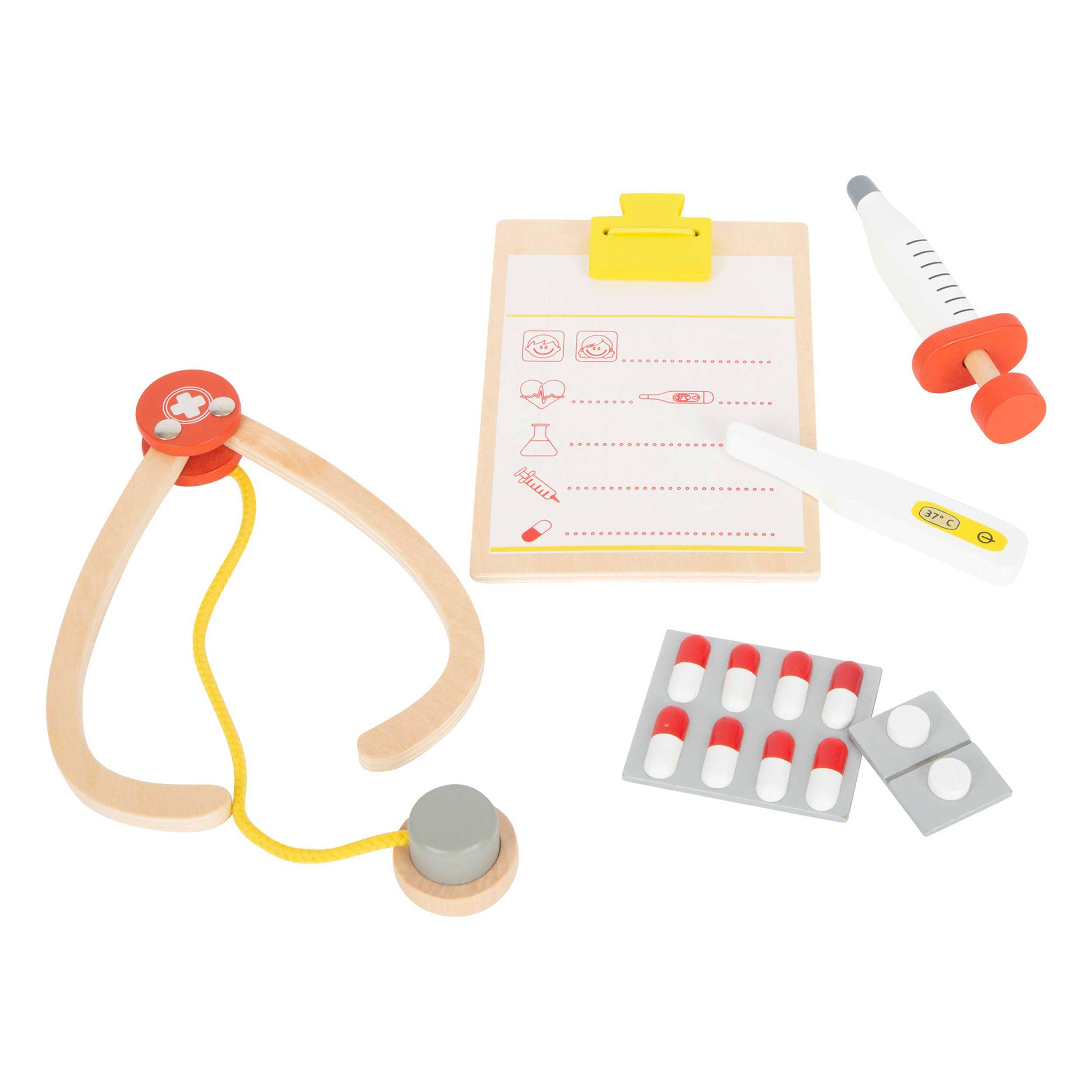 smallfoot Valigetta Dentista gioco dottore legno 2 in 1