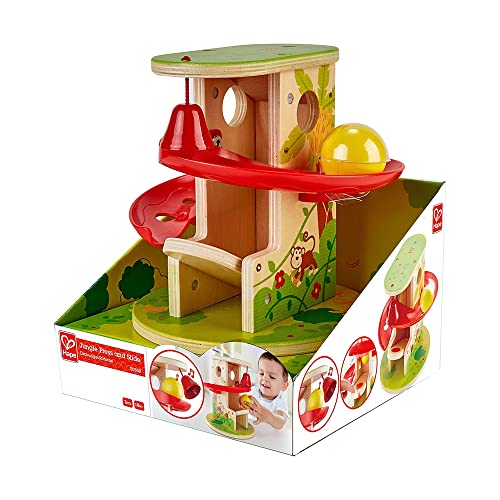 Hape Quadrilla Dschungel-Rutsche pista biglie giungla 18 mesi