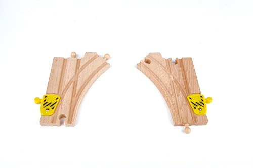 Hape Kit Avanzato binari treno legno con scambi