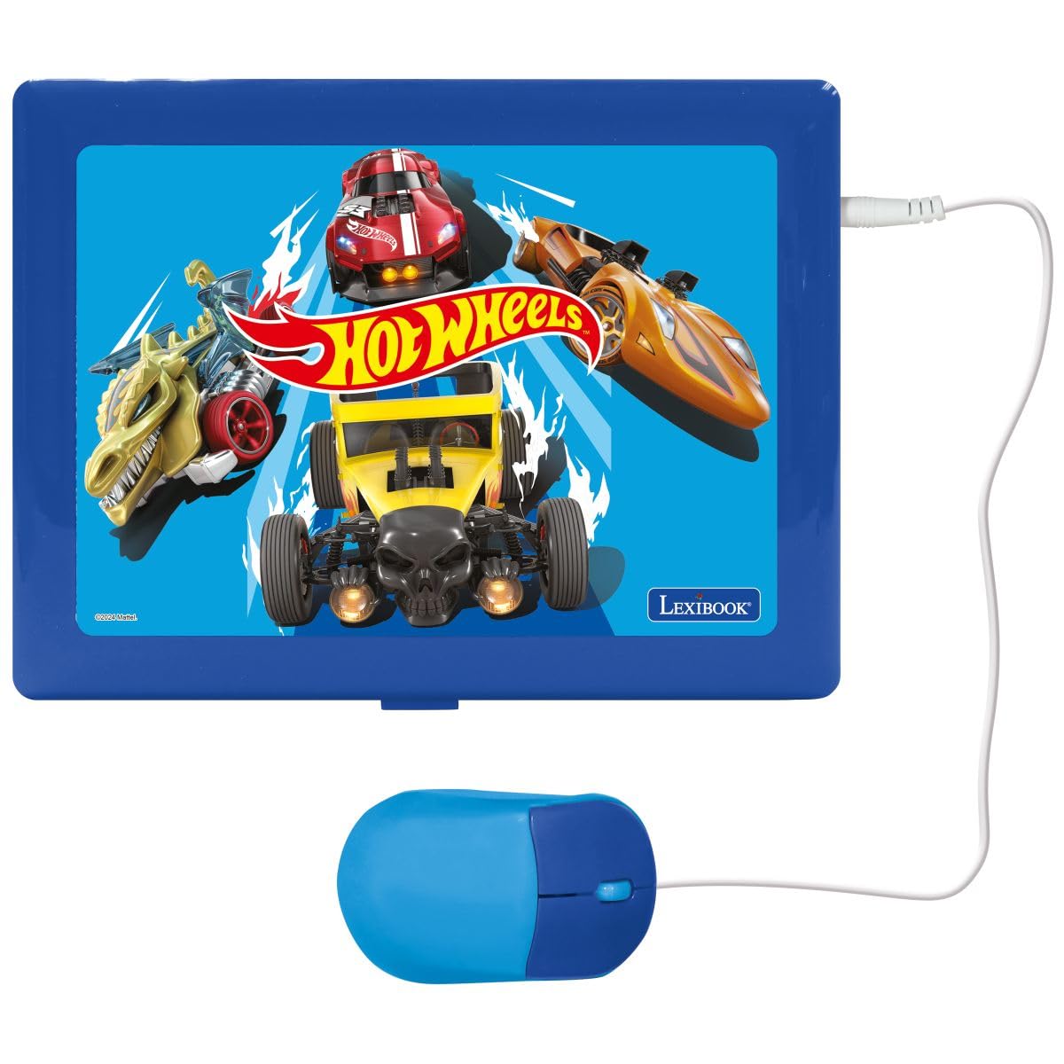 Hot Wheels JC598HWi1 laptop educativo bilingue bambini