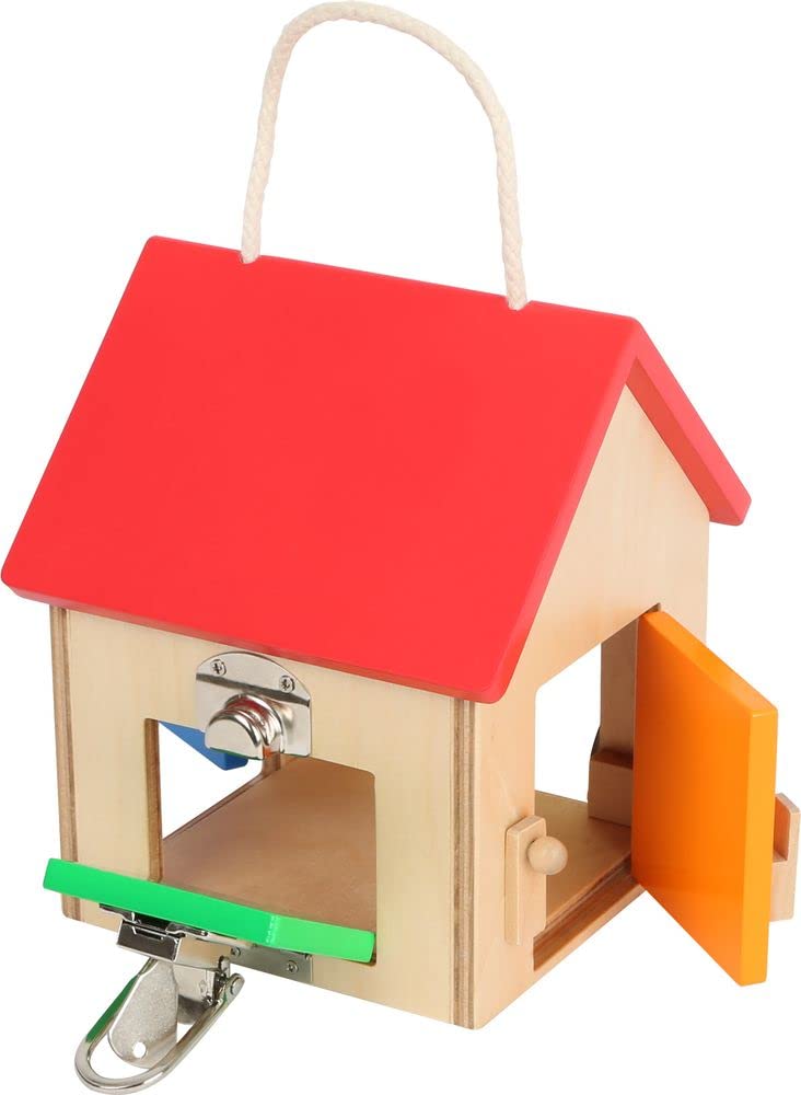 smallfoot 12090 castello compatto chiusure in legno
