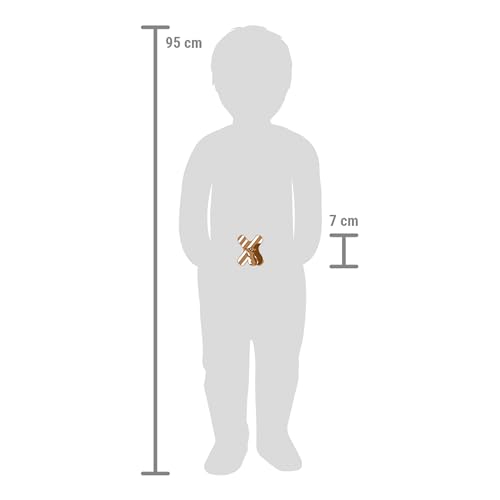 smallfoot Set Lettere Cameretta 12531 lettera legno X xero 6 pezzi