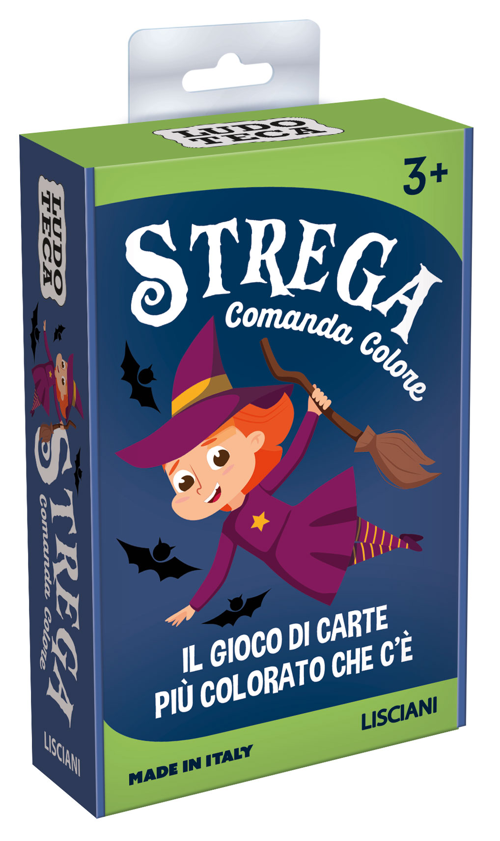 Lisciani Ludoteca Strega Comanda Colore gioco carte bambini