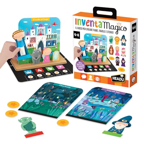 Headu Inventamagico IT61312 gioco storie 4-8 anni
