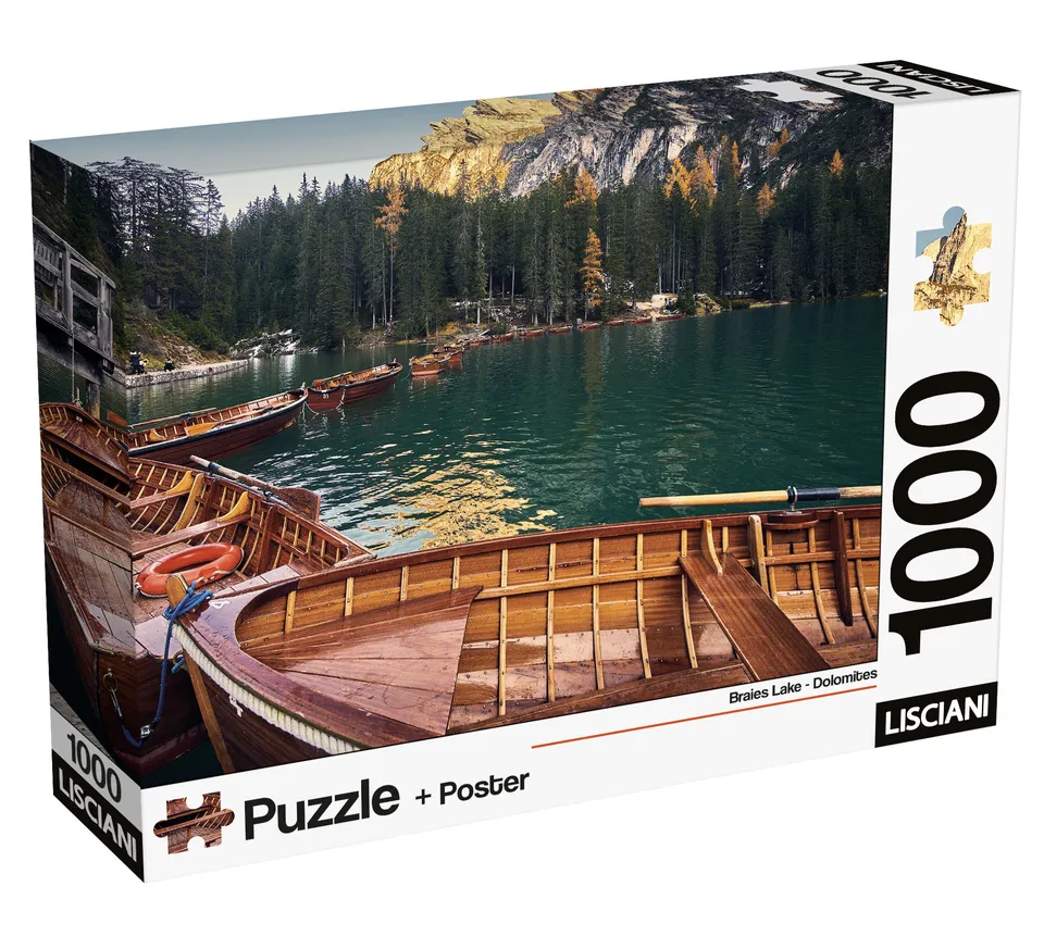 Lisciani Puzzle + Poster Dolomiti 1000 puzzle adulti