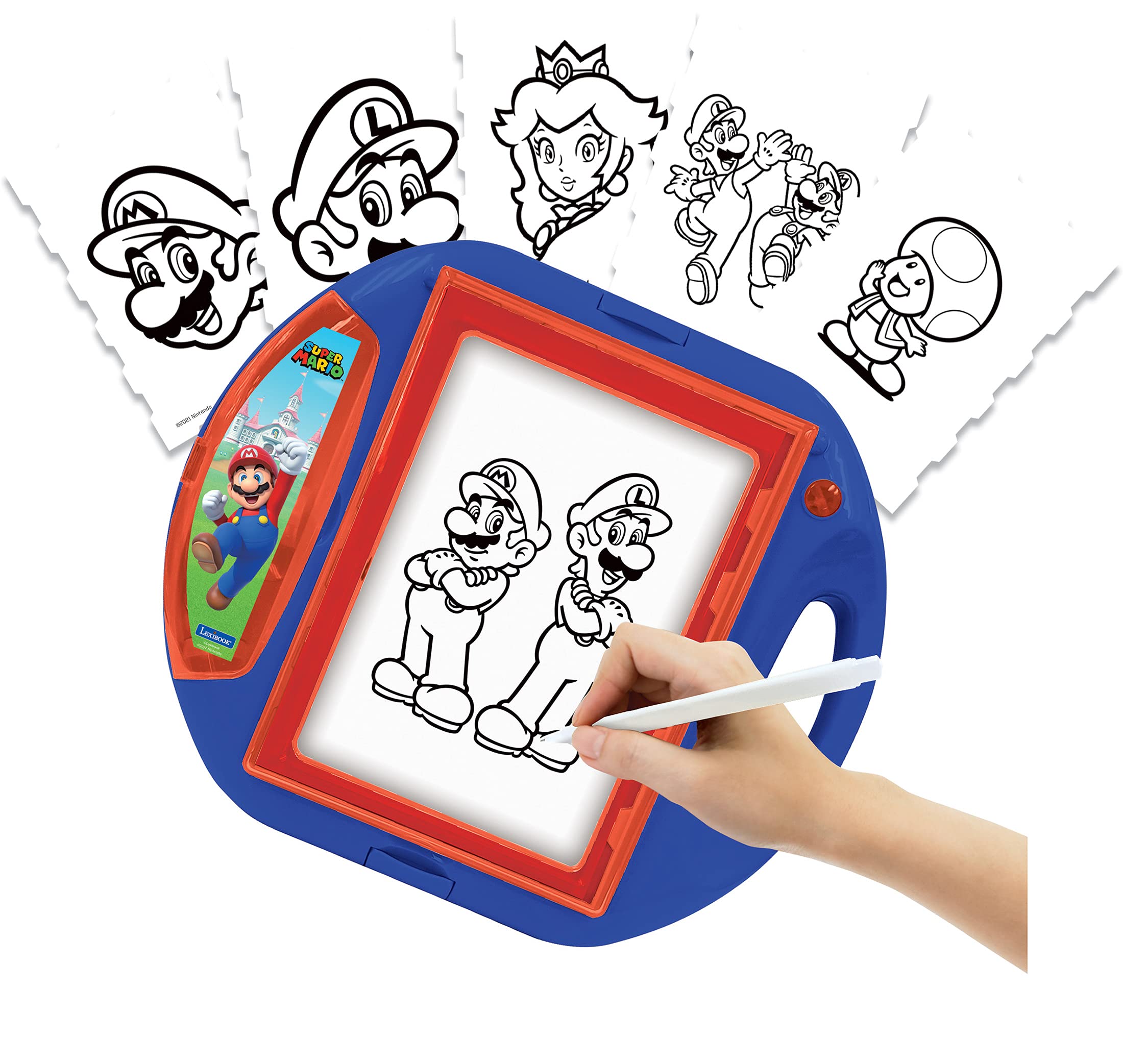 Lexibook Super Mario CR310NI proiettore disegno luminoso