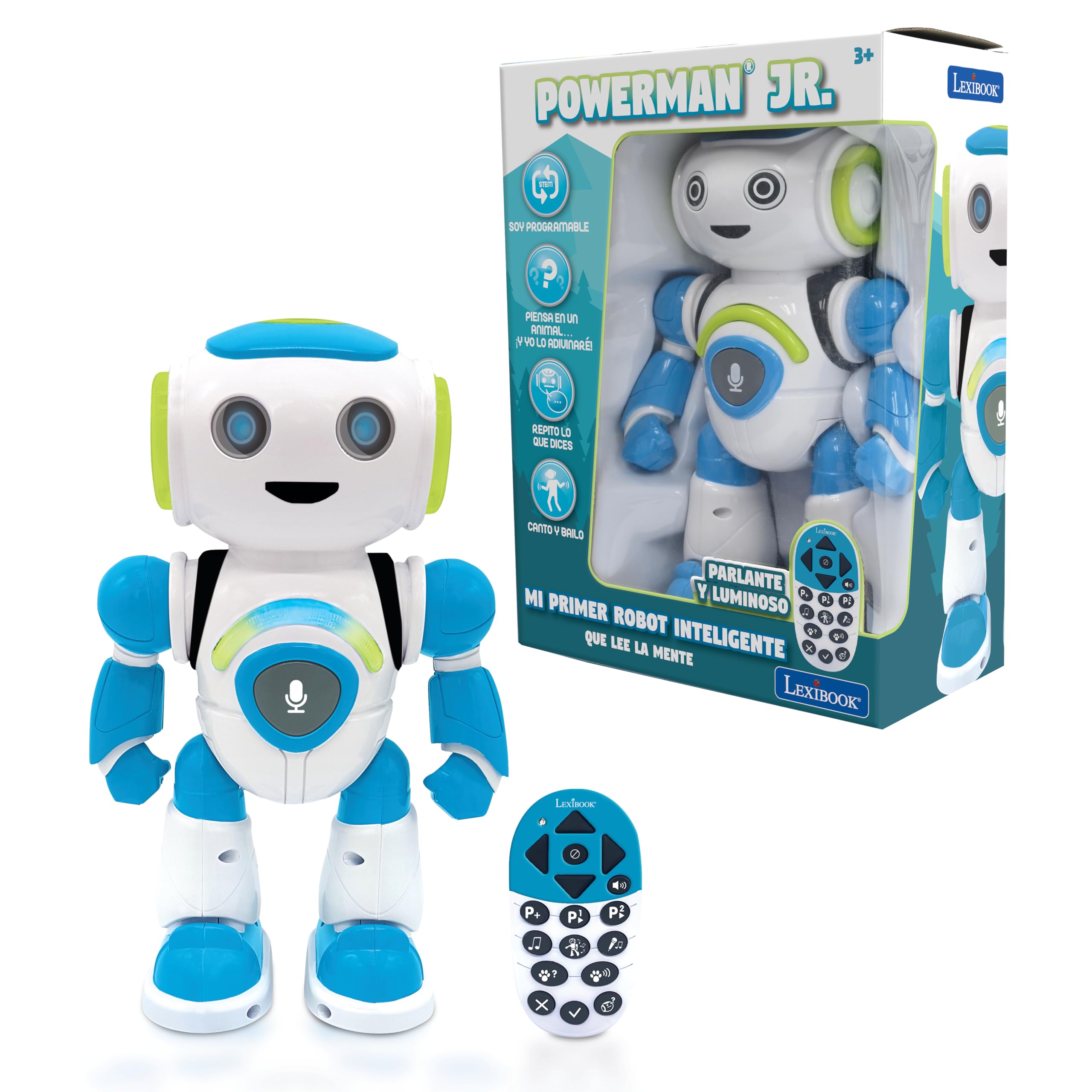 Lexibook Powerman ROB20ES Robot Giocattolo Blu