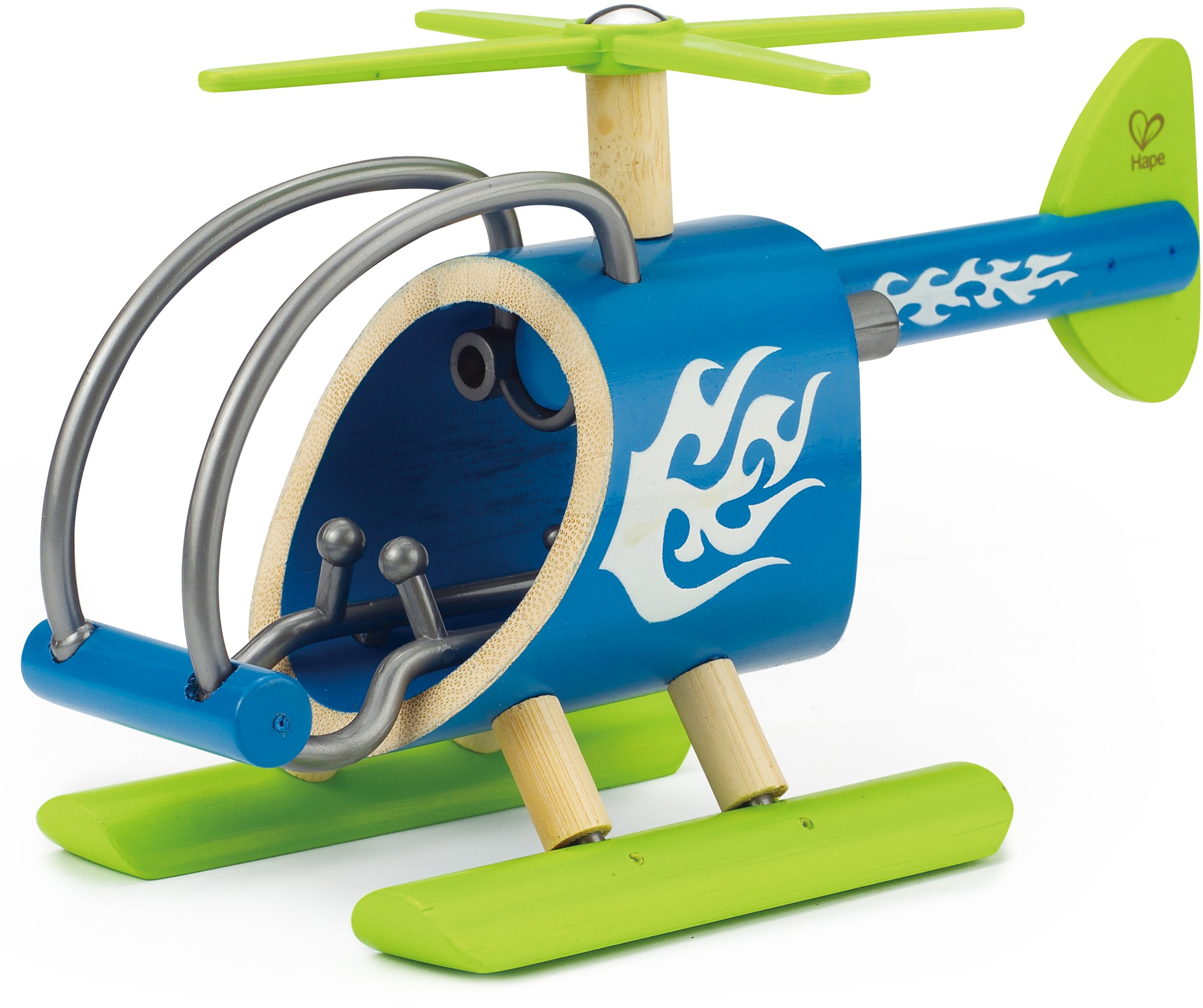 Hape E5518 E-Copter elicottero giocattolo in bambù