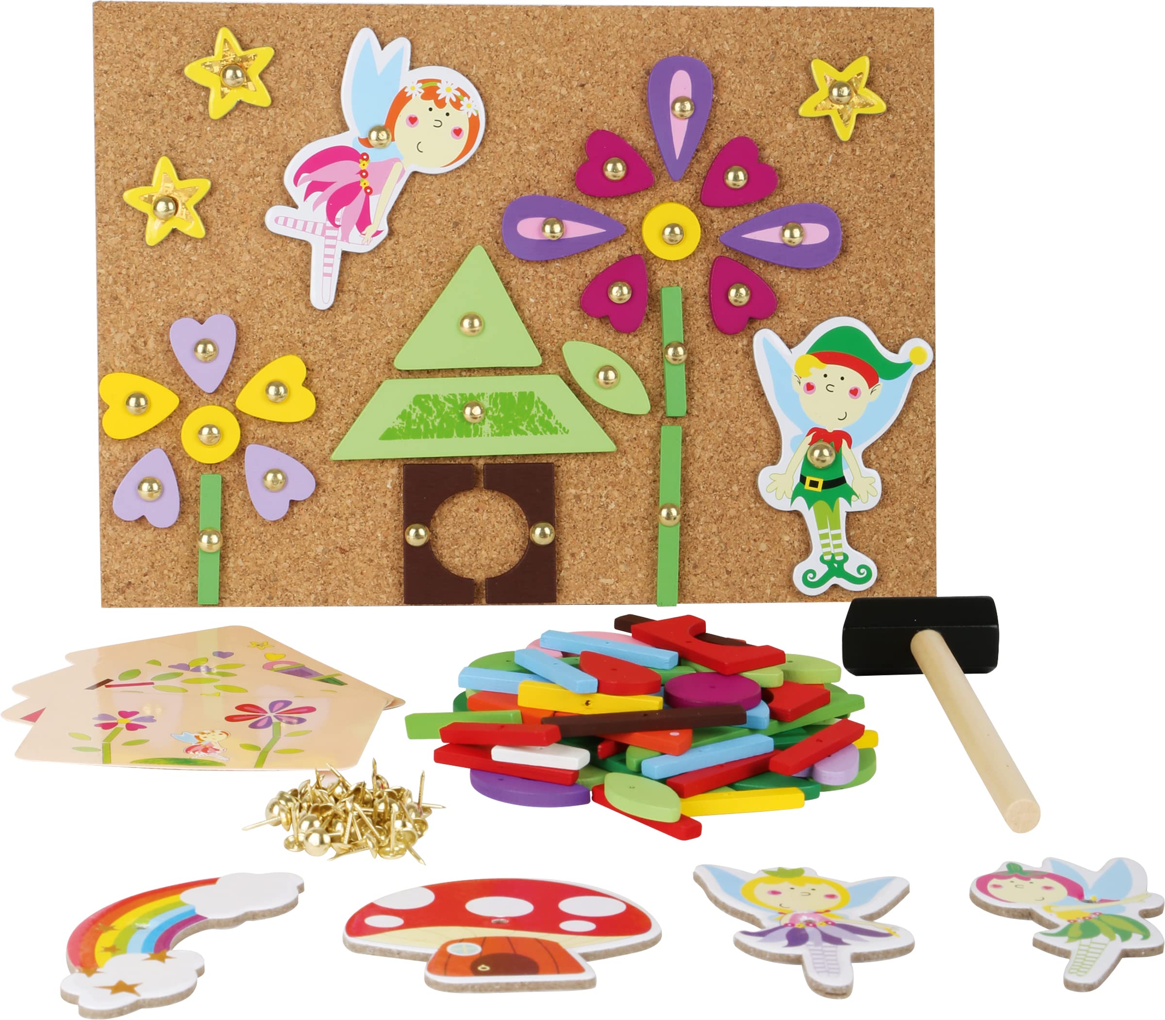 smallfoot 10227 gioco martelletto legno fata 6 anni