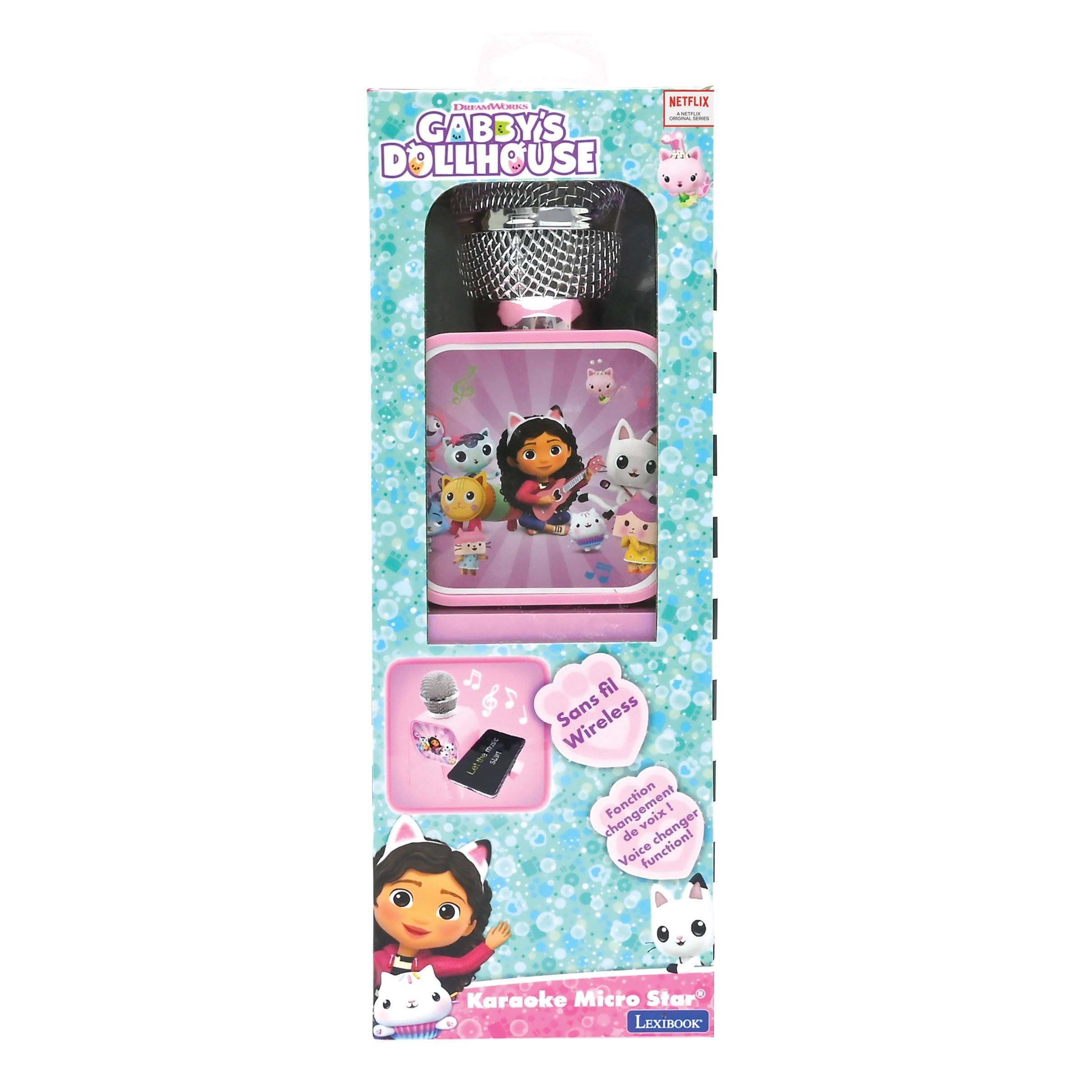 Lexibook Gabby MIC240GDHLXB microfono bluetooth rosa