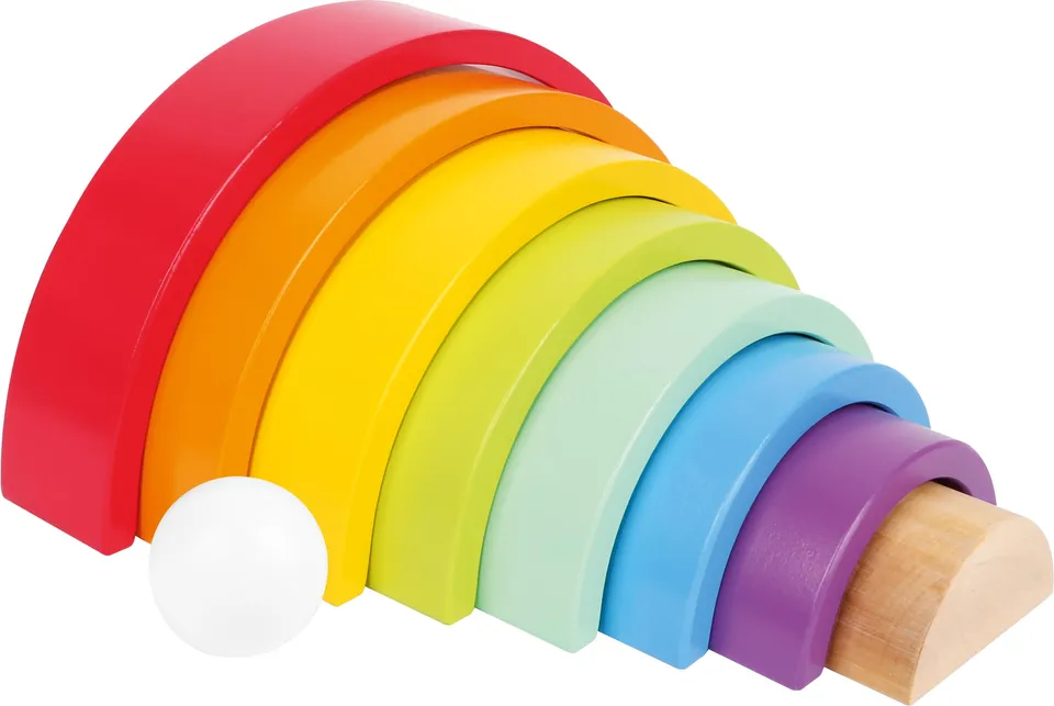 smallfoot Arcobaleno Grande costruzioni legno impilabile