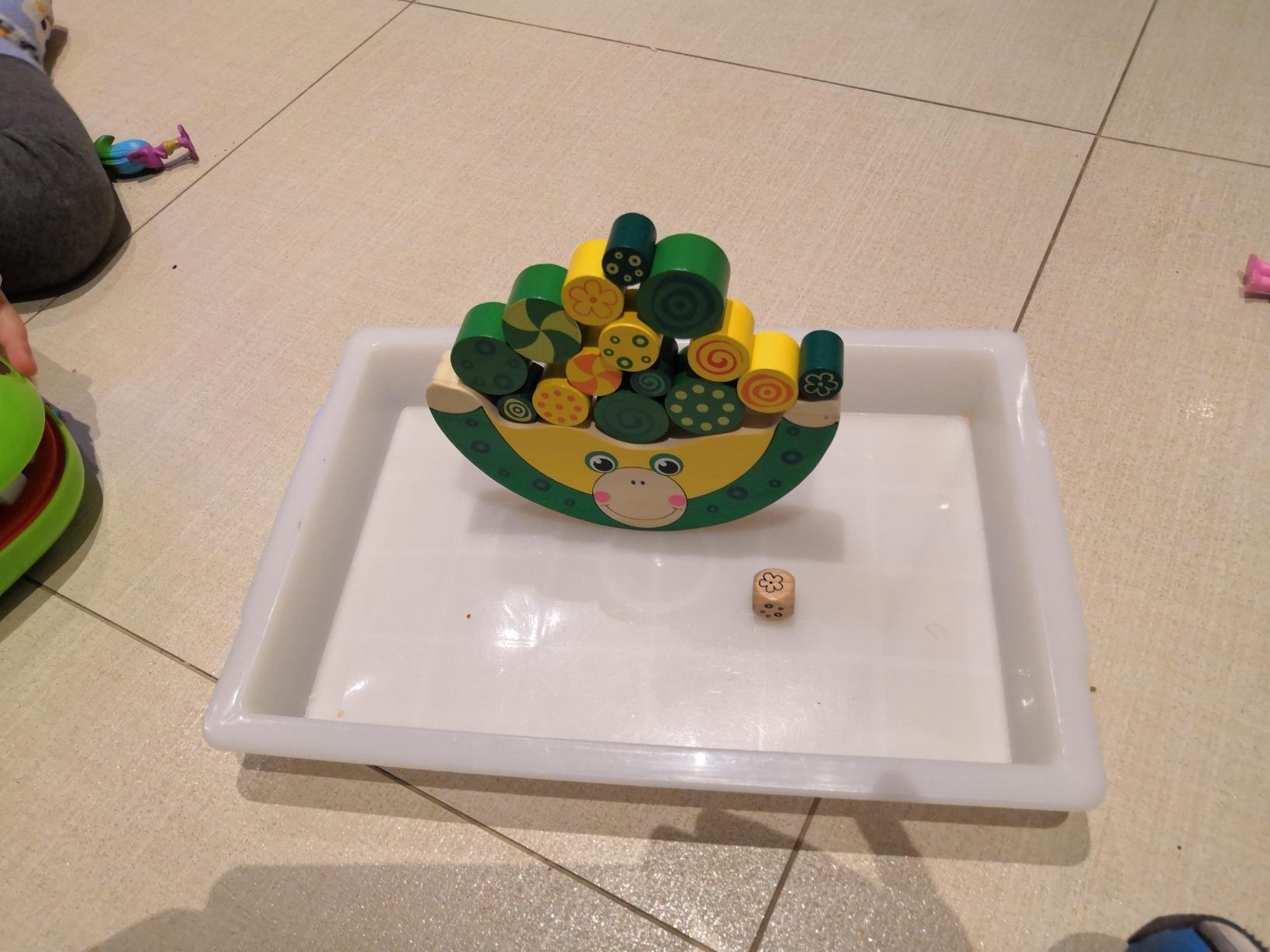Small Foot Ranocchia Equilibrista Gioco Equilibrio Legno