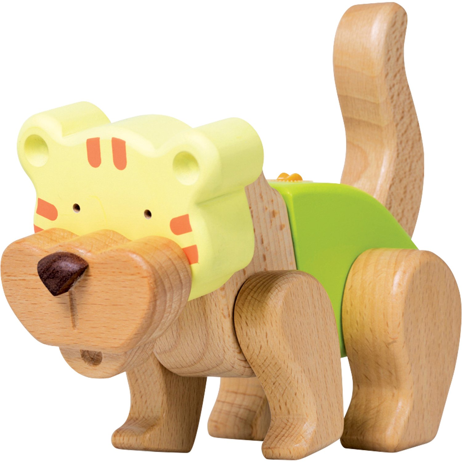 smallfoot 9834 kit costruzioni tigre in legno per motricità