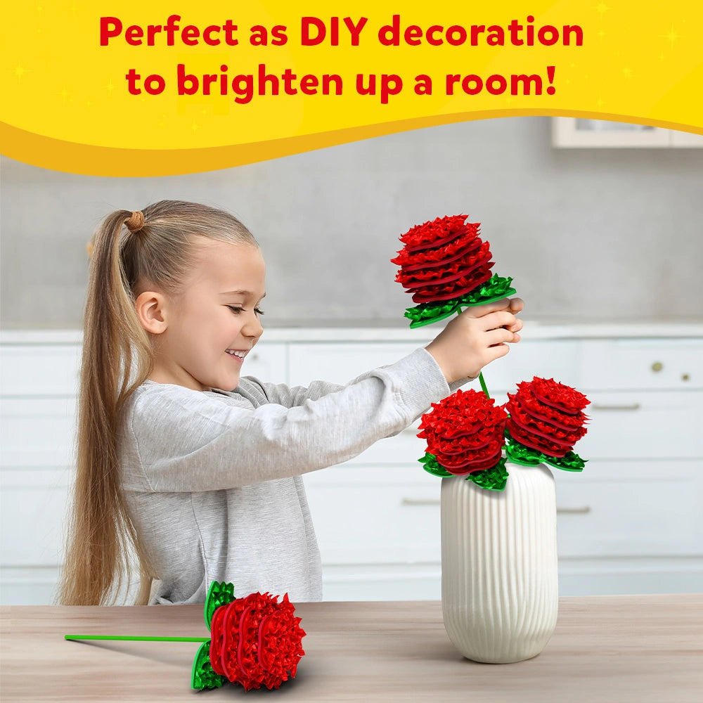 Skillmatics Poke-in Art Rose Bouquet kit creativo bouquet 4 rose