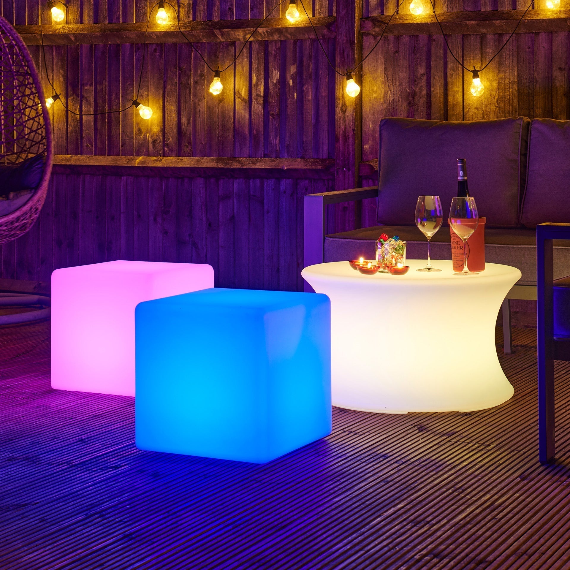 Tickit Sensory Glow cubo luce sensoriale 40 cm telecomando