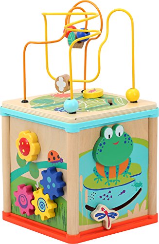 smallfoot 10622 Giardino cubo motricità legno 20 cm