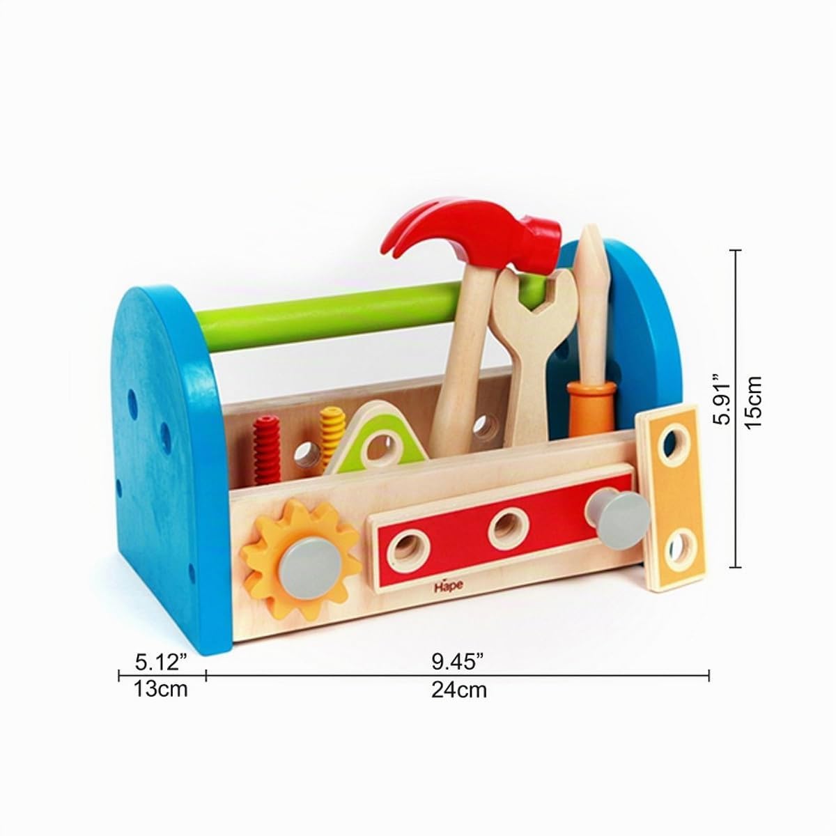 Hape Cassetta Attrezzi gioco legno con utensili dai 3 anni