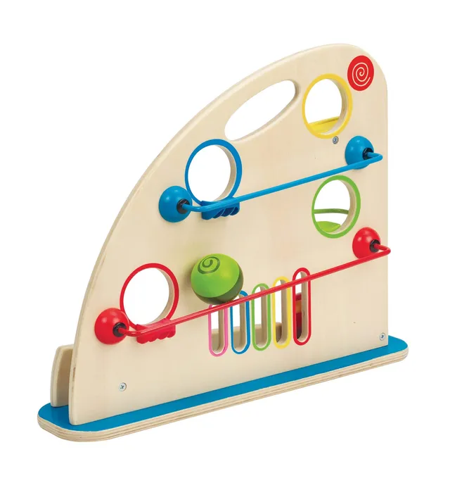 Hape E0430 Biglie in Discesa pista biglie multicolore dai 2 anni