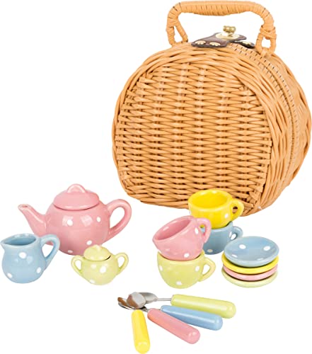 smallfoot Tea Party set te giocattolo 17 pezzi picnic