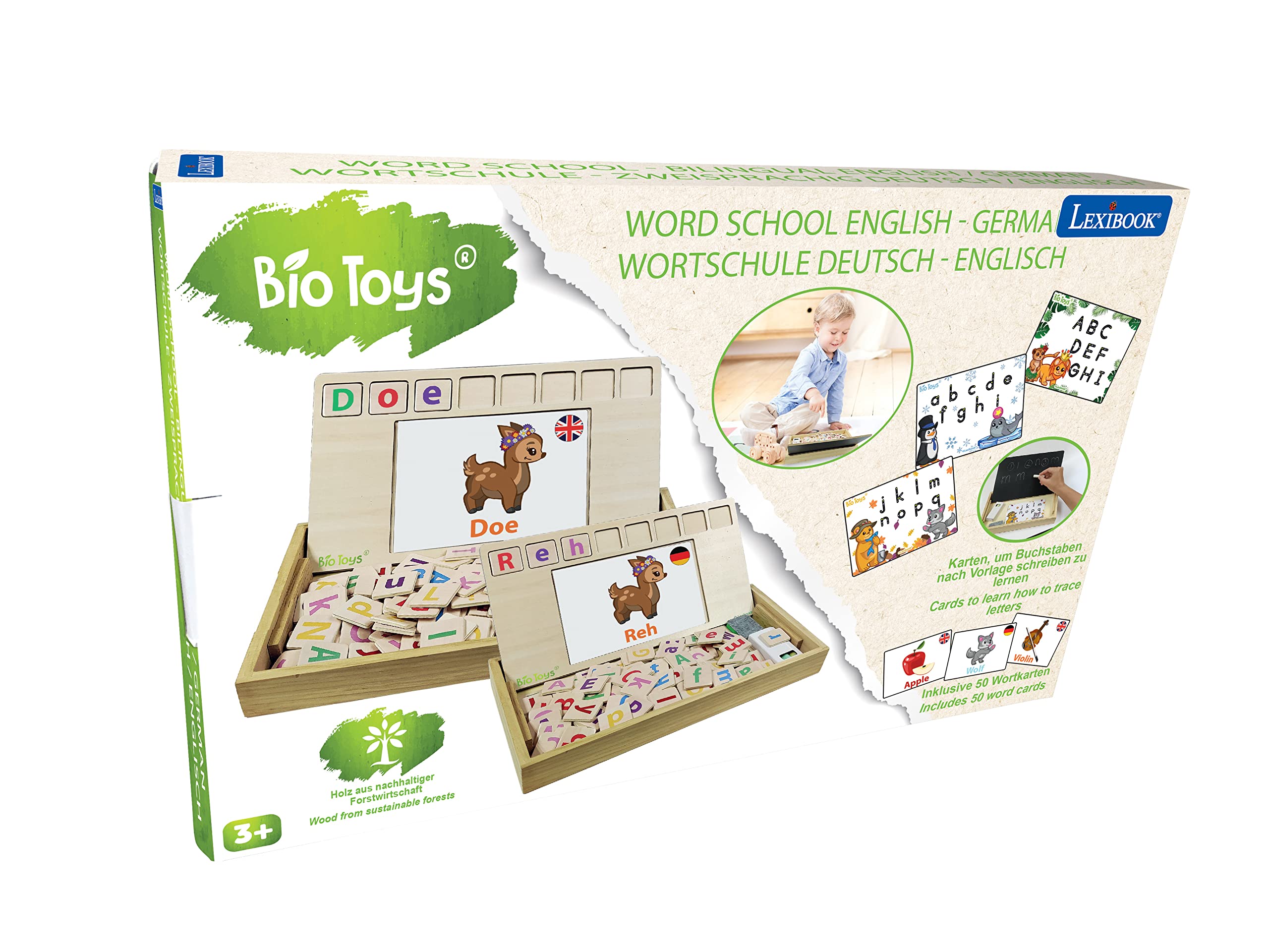 Lexibook Bio Toys EDU100i3 gioco educativo tedesco-inglese