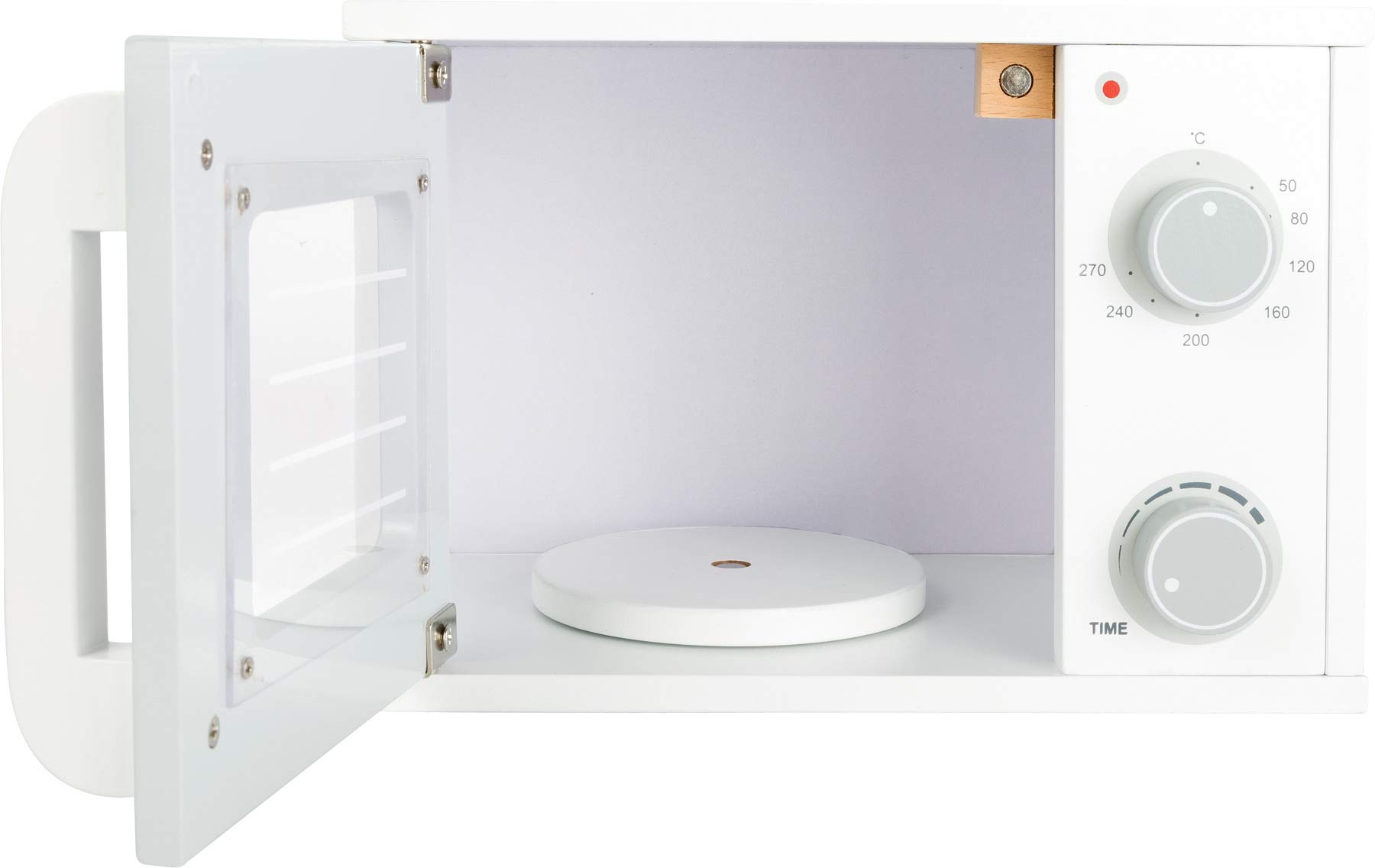 smallfoot 11184 microonde giocattolo legno forno 3 anni
