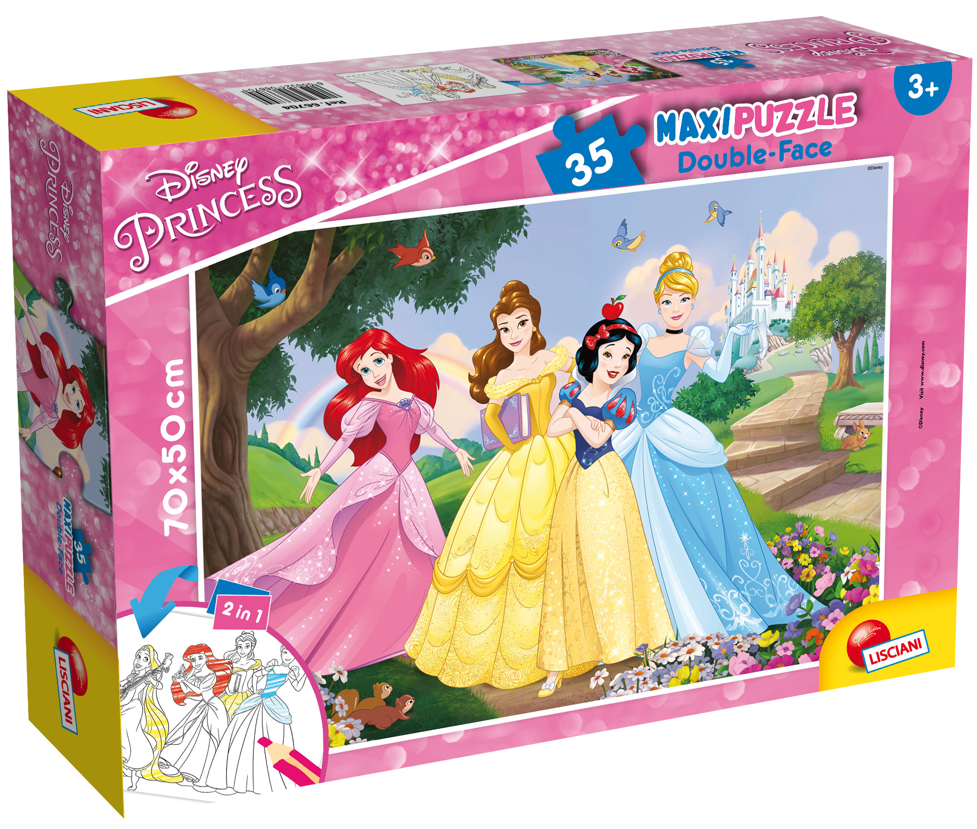 Lisciani Giochi Disney Puzzle DF Maxi Floor 35 Princess 35 pezzi maxi
