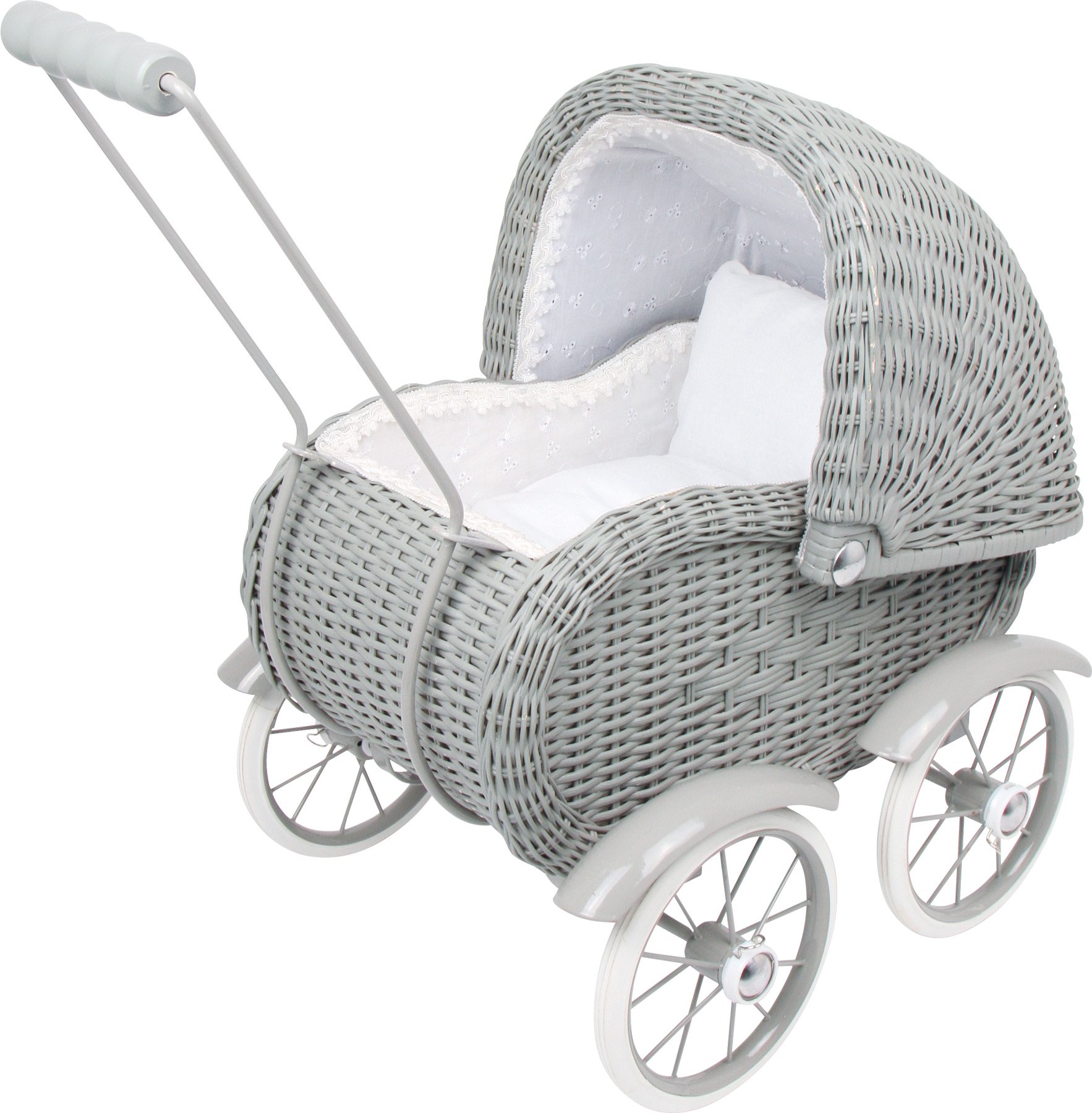 smallfoot 8769 carrozzina bambole legno retrò