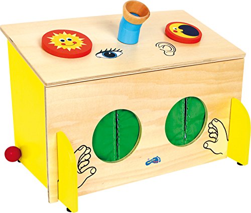 smallfoot Feelbox 6989 scatola sensoriale legno 3 anni