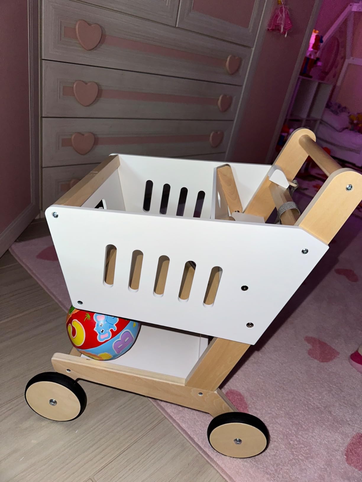 smallfoot Fresh carrello spesa legno bambini 3 anni+