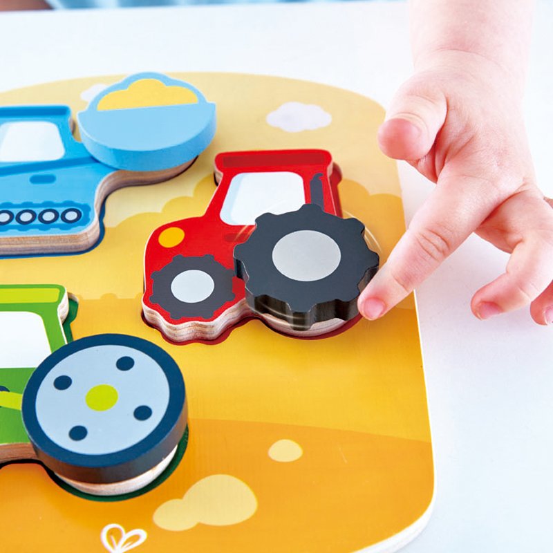 Hape E1608 puzzle in legno abbinamento immagini