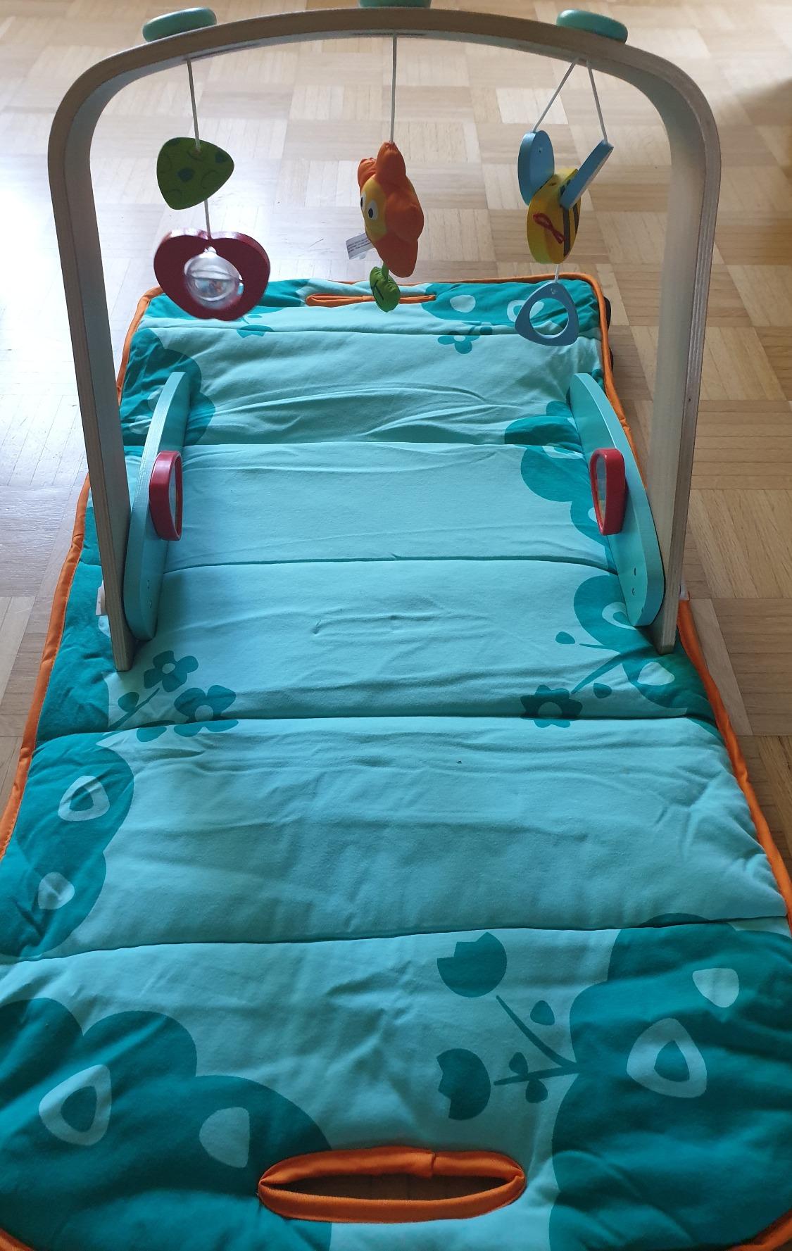 Hape E0045 palestrina portatile neonato con arco gioco