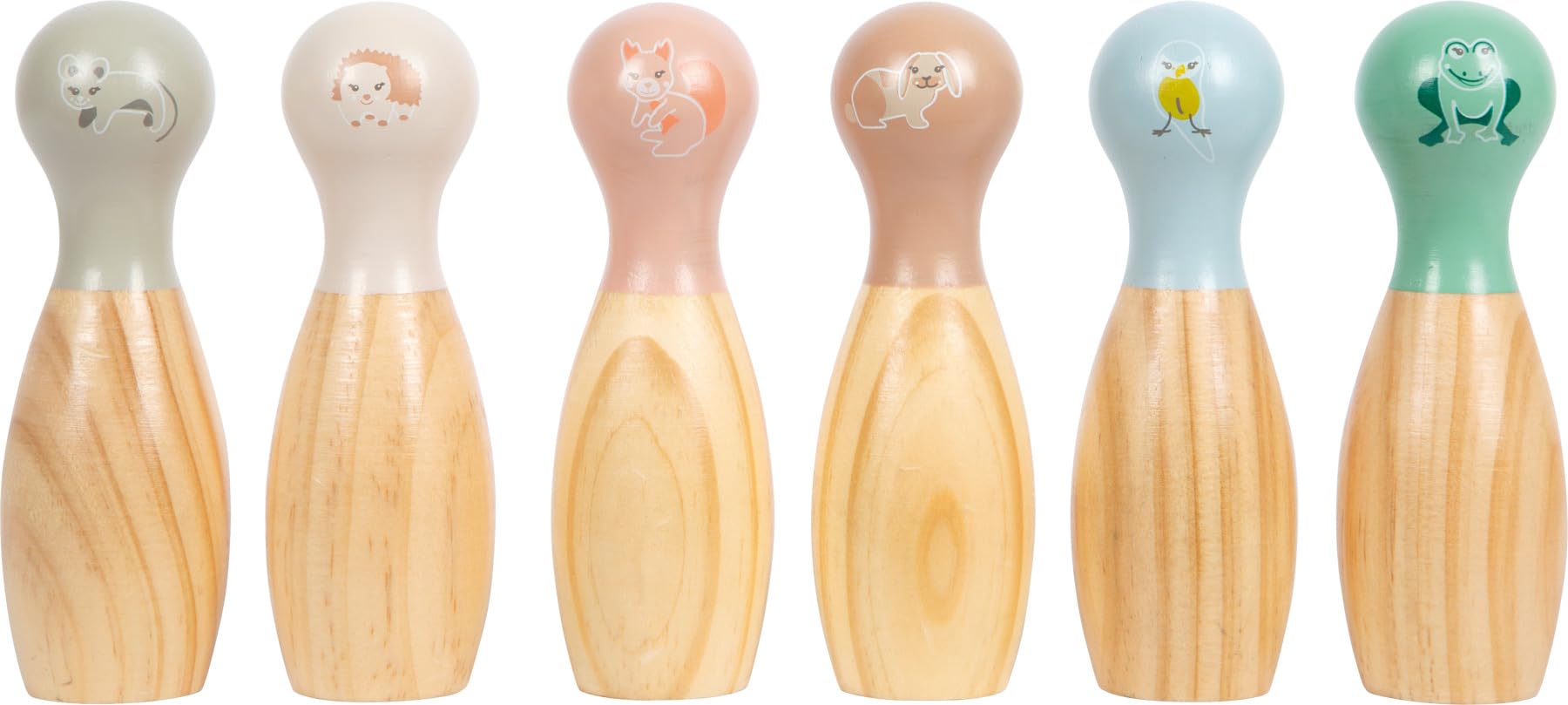 small foot 12644 bowling legno Garden Buddies 3 anni