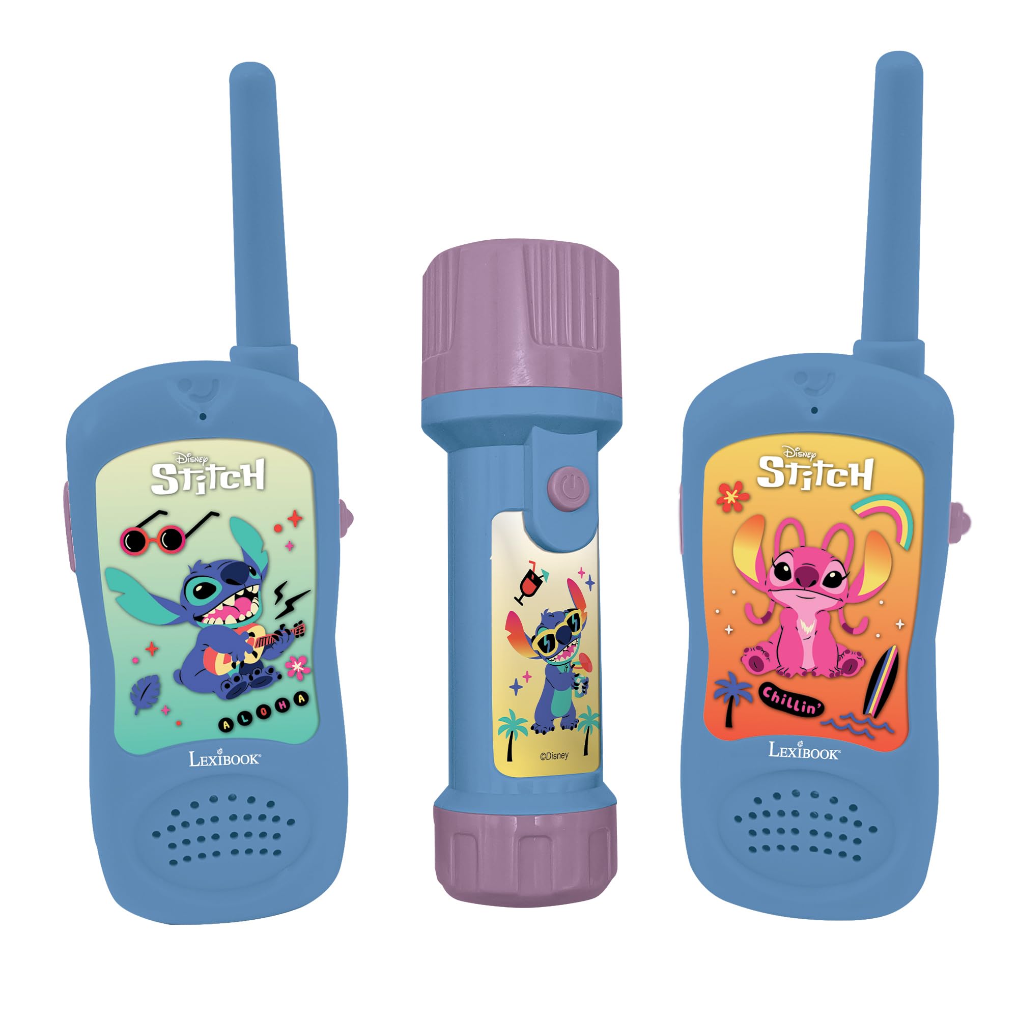 Lexibook Stitch RPTW10D kit walkie talkie blu 120 m